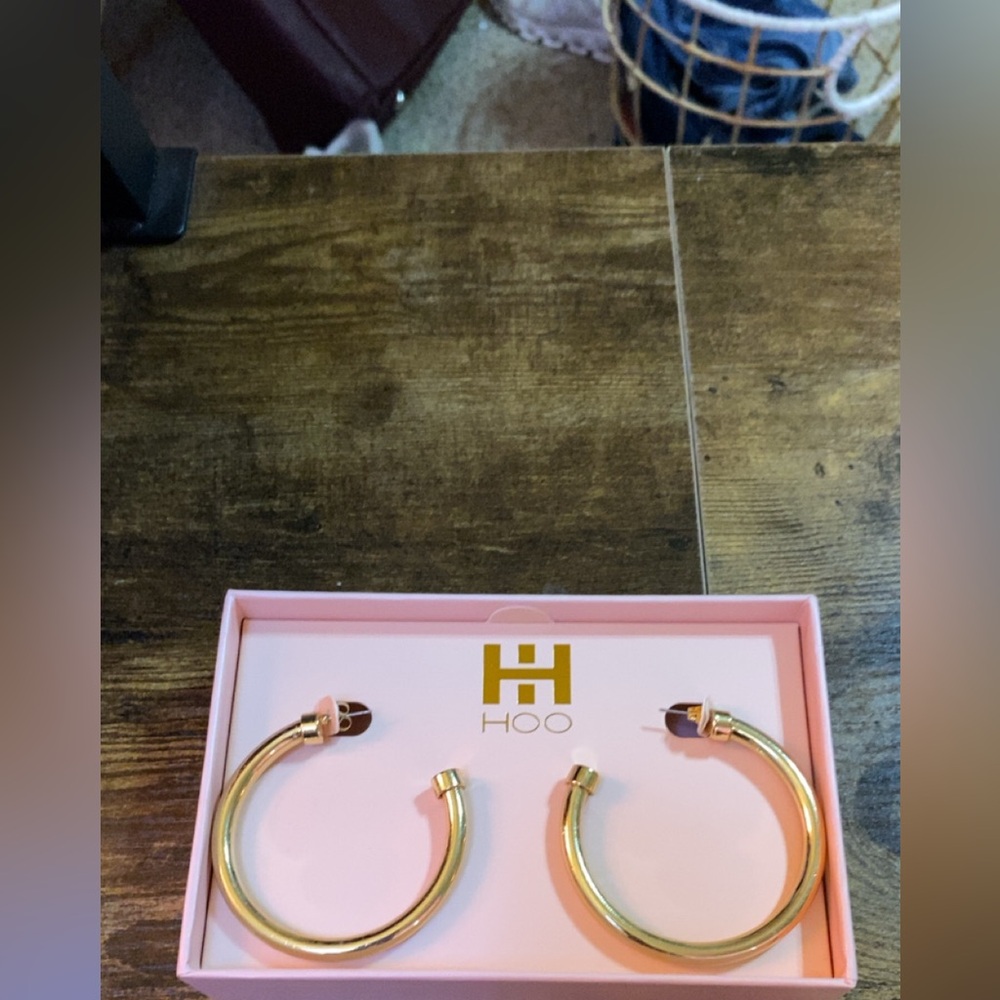 Gold Hoop Earrings💛